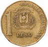 Купить Доминикана 1 песо (peso) 1991-2005, случайная дата