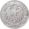 Купить Германия 25 пфеннигов (pfennig) 1910 D