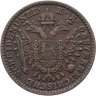 Купить Австрия 1/2 крейцера (kreuzer) 1851, знак монетного двора "A" - Вена