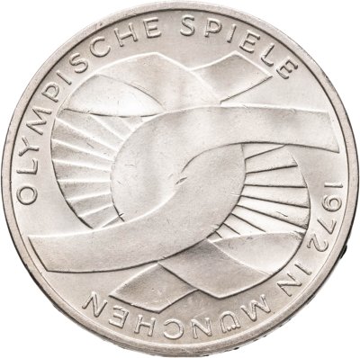 купить Германия 10 марок 1972 XX летние Олимпийские Игры, Мюнхен 1972 - Узел