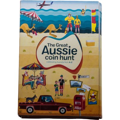 купить Австралия набор 1 доллар 2019 «Алфавит» из 26 монет в буклете