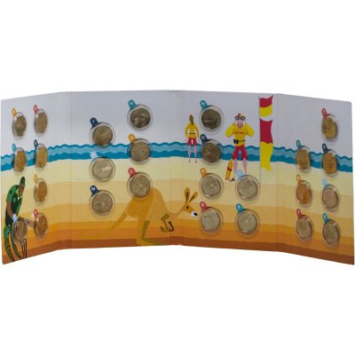 купить Австралия набор 1 доллар 2019 «Алфавит» из 26 монет в буклете