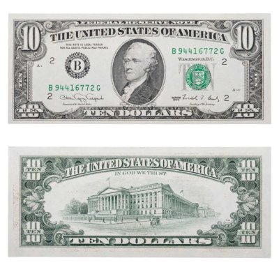 купить США 10 долларов 1990 год (Pick 486) B-Нью Йорк