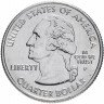 Купить США 1/4 доллара (квотер, 25 центов) 2007 P "Штат Вашингтон"