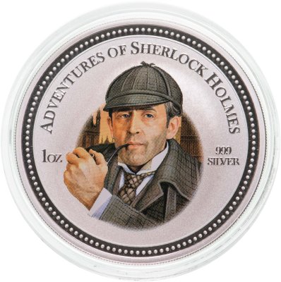 купить Острова Кука 2 доллара 2007 «Приключения Шерлока Холмса. Шерлок Холмс»