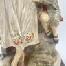 Купить Статуэтка "Брат и сестра", выполненная в стилистике Capodimonte, композитный материал, роспись, дерево, Италия, 1970-1990 гг.