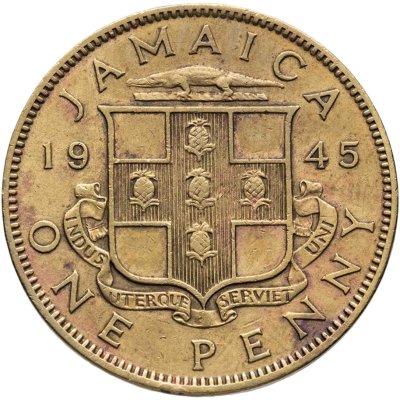 купить Ямайка 1 пенни (penny) 1945