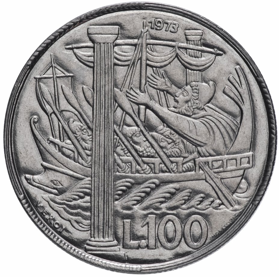 купить Сан-Марино 100 лир 1973