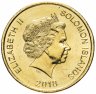 Купить Соломоновы Острова 2 доллара (dollars) 2018 "40 лет Независимости"