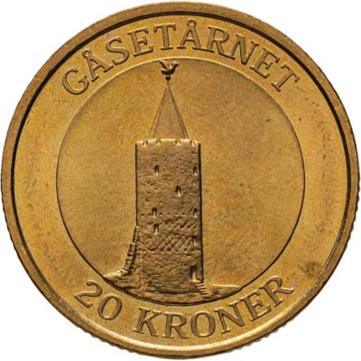 купить Дания 20 крон (kroner) 2004 Башня Гуз, Вордингборг