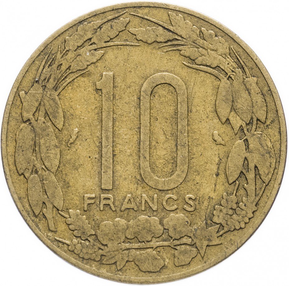 купить Камерун 10 франков 1965
