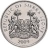 Купить Сьерра-Леоне 1 доллар (dollar) 2009 Игры XXI зимней Олимпиады Ванкувер-2010 - спортсмены