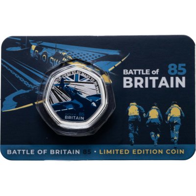 купить Соломоновы Острова 50 центов 2025 "80 лет Победы в Европе - Битва за Британию" в коинкарте