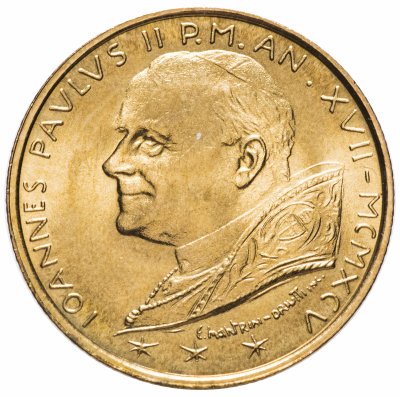 купить Ватикан 200 лир 1995