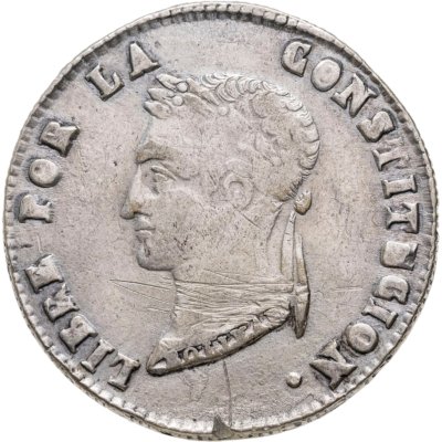 купить Боливия 4 соля (soles) 1856