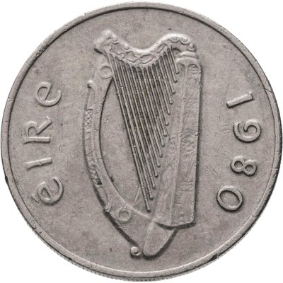 купить Ирландия 10 пенсов (pence) 1980