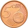 Купить Ватикан 5 центов (cents) 2005 "Вакантный престол"