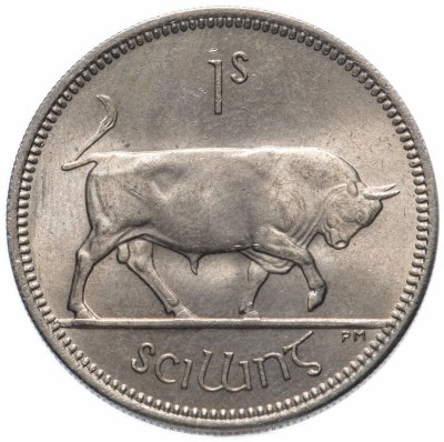 купить Ирландия 1 шиллинг (shilling) 1966