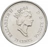 Купить Канада набор из 12 монет 25 центов (квотер) 2000 "Миллениум"