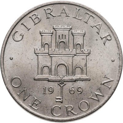 купить Гибралтар 1 крона (crown) 1969