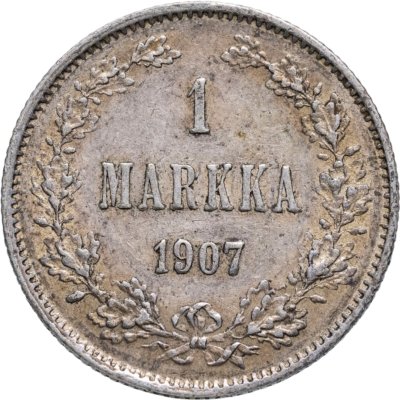 купить 1 марка 1907 L Российская Финляндия