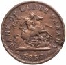 Купить Канада, провинция Верхняя Канада 1 пенни 1857