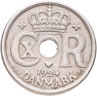 купить Дания 10 эре (ore) 1924