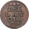 Купить Голландская республика, Зеландия 1 дуит 1758