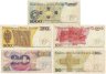 Купить Польша набор из 5 банкнот 20, 50, 100, 500, 1000 злотых 1982-1988