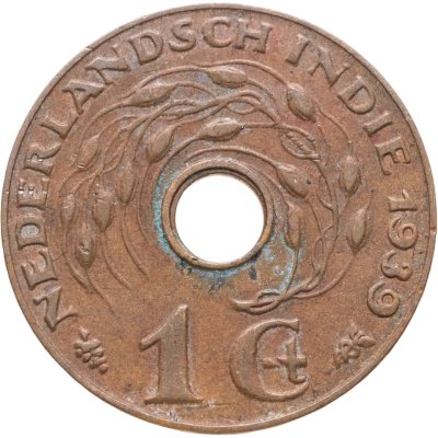 купить Голландская Ост-Индия 1 цент (cent) 1939
