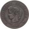 Купить Франция 5 сантимов (centimes) 1881