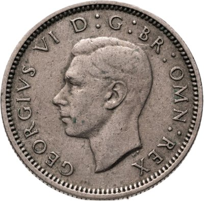 купить Великобритания 6 пенсов (pence) 1947