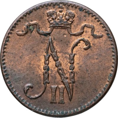 купить 1 пенни (penni) 1914 Российская Финляндия