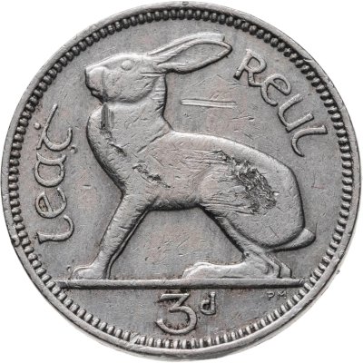 купить Ирландия 3 пенса (pence) 1956