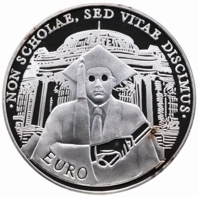 купить Болгария 10 левов 2001 "Мы учимся не для школы, но для жизни"