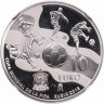 Купить Испания 10 евро 2017 "Чемпионат мира по футболу в России 2018" в слабе