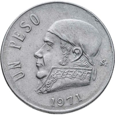 купить Мексика 1 песо (peso) 1971