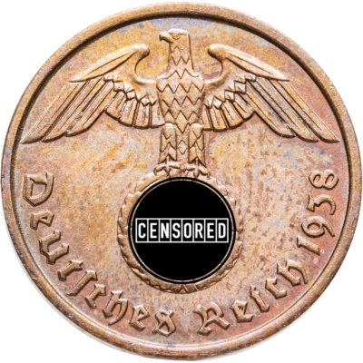 купить Германия (Третий рейх) 2 рейхспфеннига (reichspfennig) 1938 A