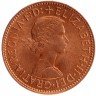 Купить 1/2 пенни 1963 Великобритания