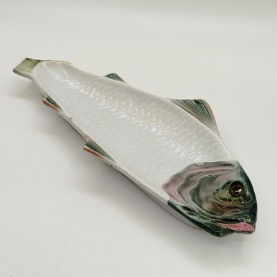 купить Блюдо сервировочное "Рыба", фаянс, Товарищество М.С. Кузнецова, Российская империя, 1889-1917 гг.