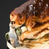 Купить Статуэтка "Собака с дичью" ("Сеттер с уткой"), фаянс, роспись, Западная Европа, 1960-1990 гг.