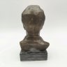 Купить [Редкость] Бюст "Александр Ульянов ", скульптор Шаров Май Иванович, силумин, камень, Мытищинский завод художественного литья (МЗХЛ), СССР, 1970-1980 гг.