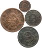 Купить Япония набор монет 1881-1884 (4 шт.)