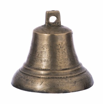 Купить Колокольчик поддужный большой с бороздками на тулове, бронза, литье, Российская Империя, 1870-1910 гг.
