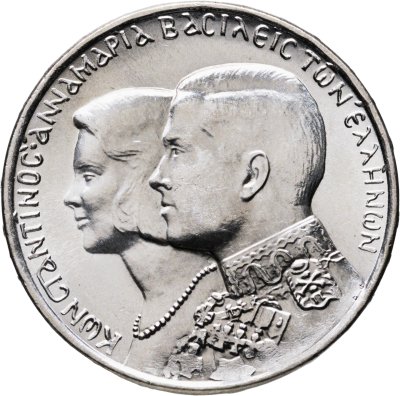 купить Греция 30 драхм (drachmai) 1964 Королевская свадьба