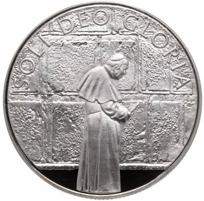 купить Мальтийский орден 10 лир 2005 Иоанн Павел II "Soli deo gloria"