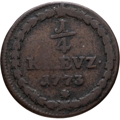 купить Курфюршество Пфальц ¼ крейцера 1773