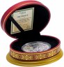 Купить Остров Ниуэ 2 доллара 2010 "Яйца Фаберже. Ландыши", в футляре с сертификатом