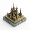 Купить Миниатюра "Покровский собор" (храм Василия Блаженного), бронза, камень, литье, СССР, 1980-1990 гг.
