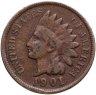 Купить США 1 цент 1901 "Indian Head Cent"